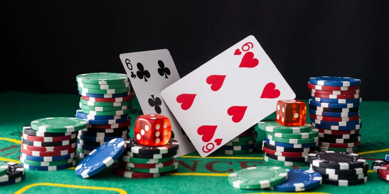 Casino atmosphere illustration